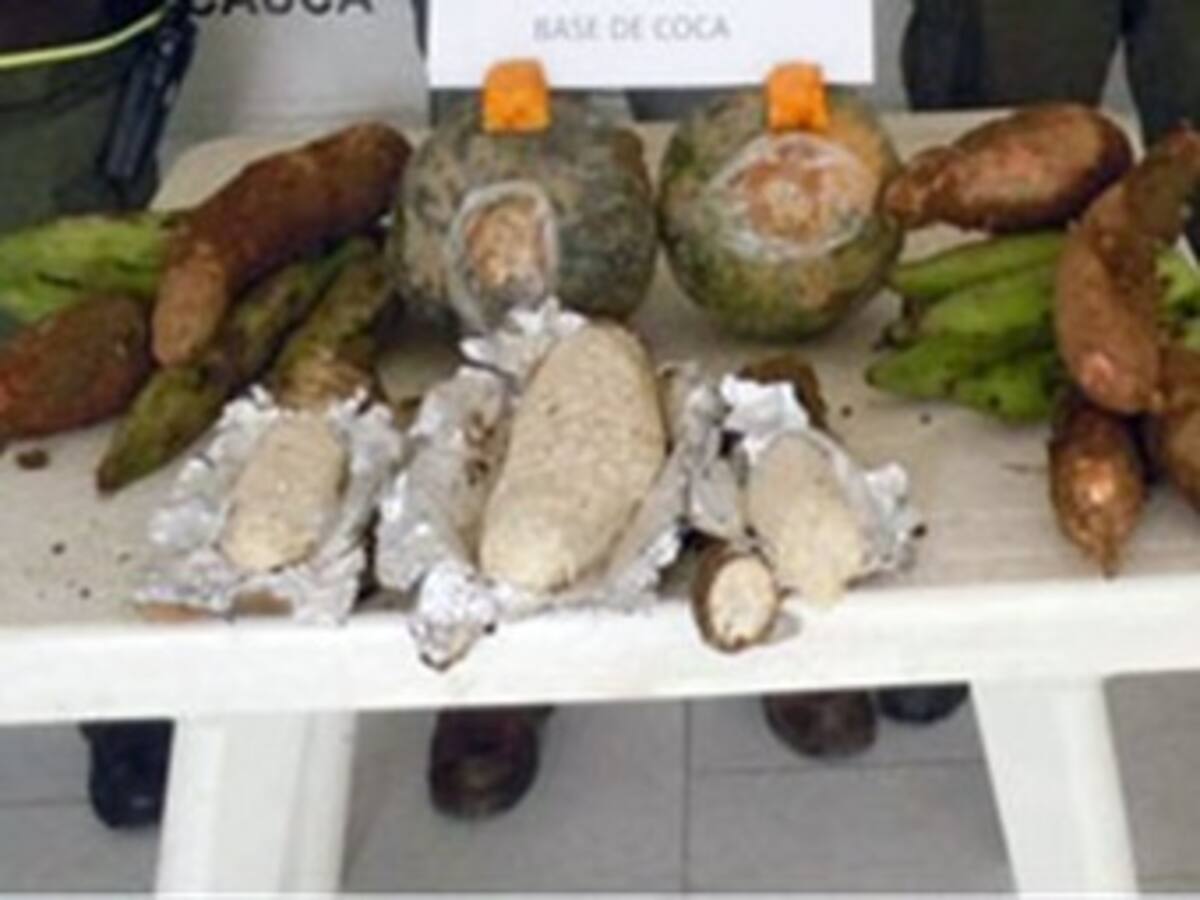 Policía Antinarcóticos incautó en el aeropuerto de San Andrés cocaína camuflada en verdura