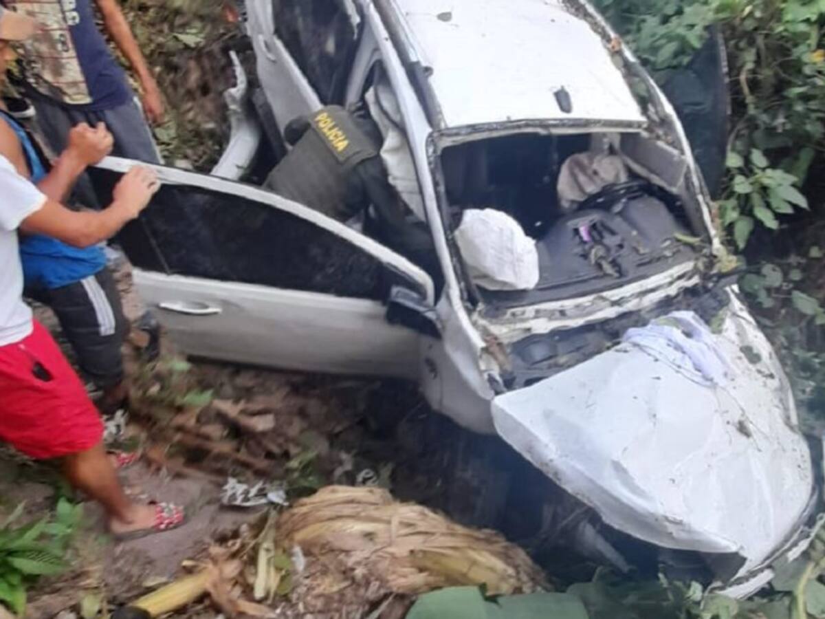 Tres muertos y tres heridos deja accidente de tránsito en el sur de Bolívar