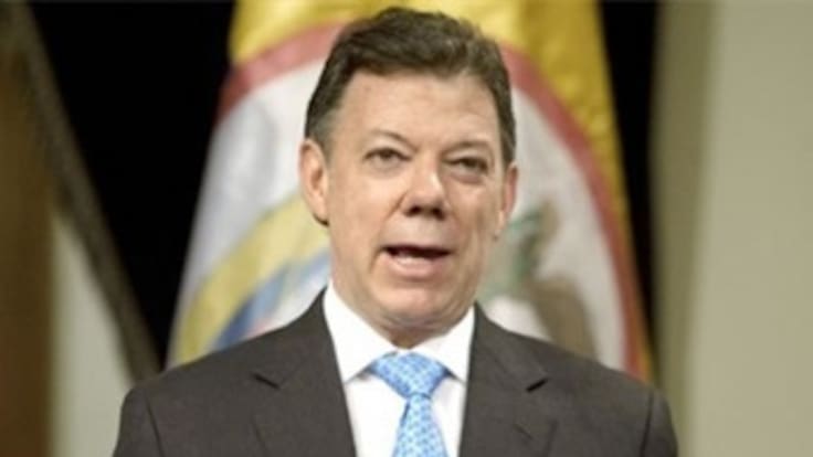 Presidente Santos agradeció a Mariana Pajón por la medalla de oro