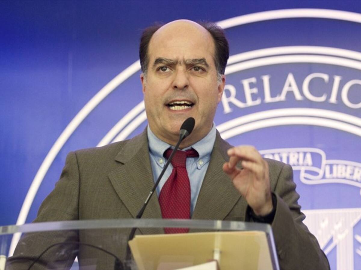 Maduro es un presidente caído pero él no lo termina de aceptar: diputado Julio Borges