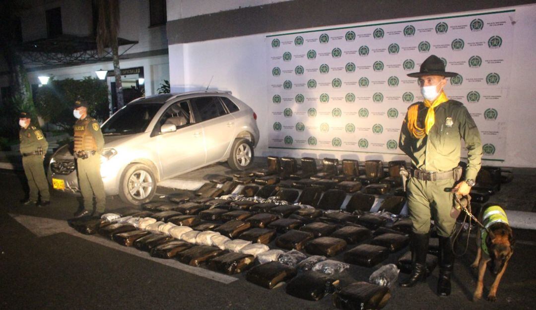 Incautación de marihuana 