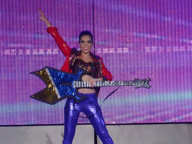 María Margarita Diazgranados Gerlein fue proclamada en medio de un espectáculo multicolor.