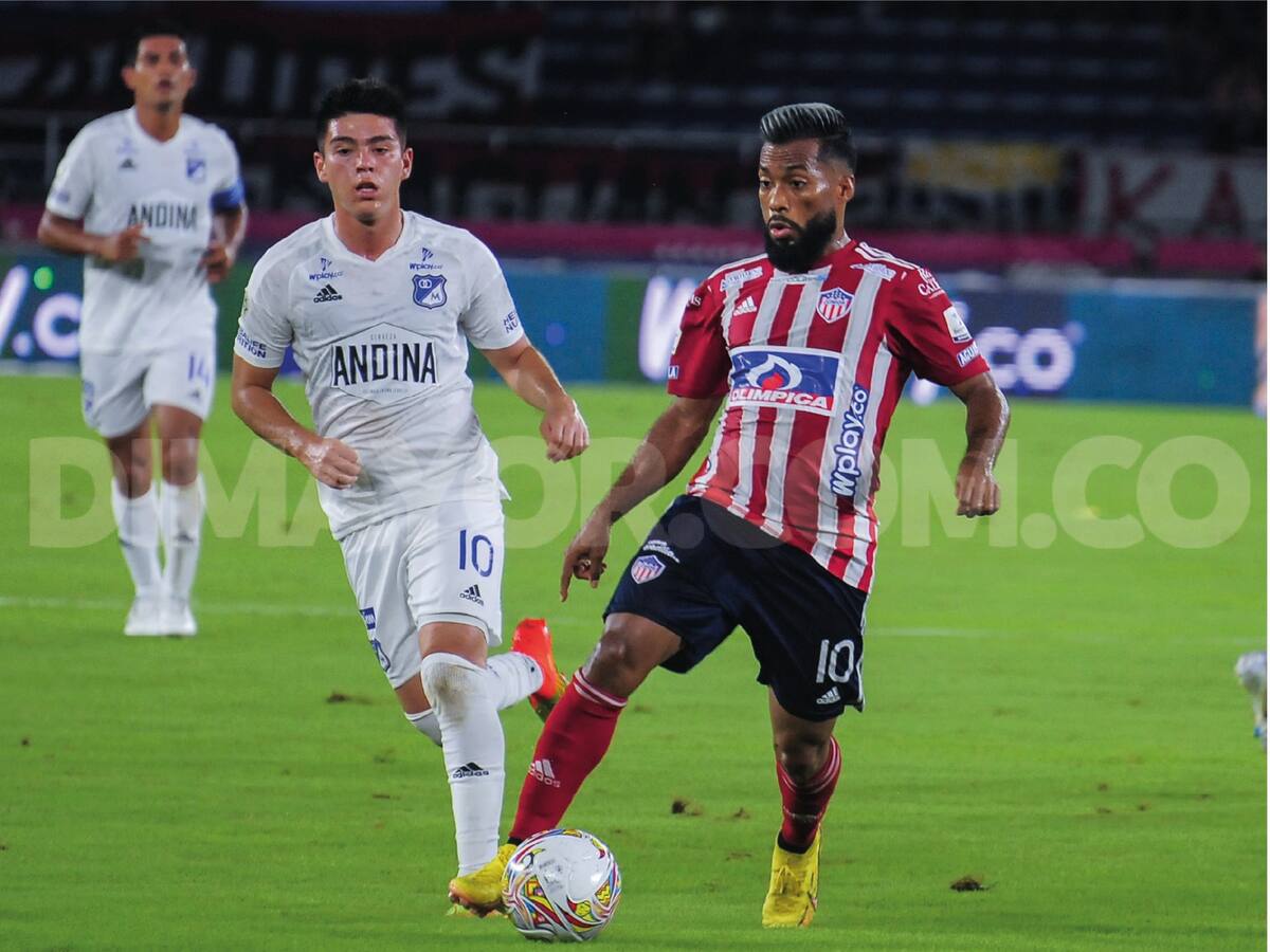 Junior sacó ventaja en la final de Copa: victoria por la mínima sobre Millonarios