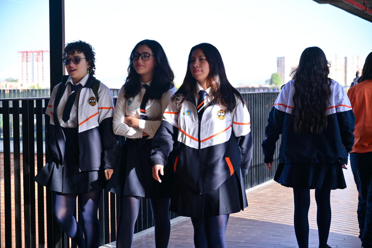 Regreso a clases. Cortesía Prensa Secretaría de Educación de Bogotá.