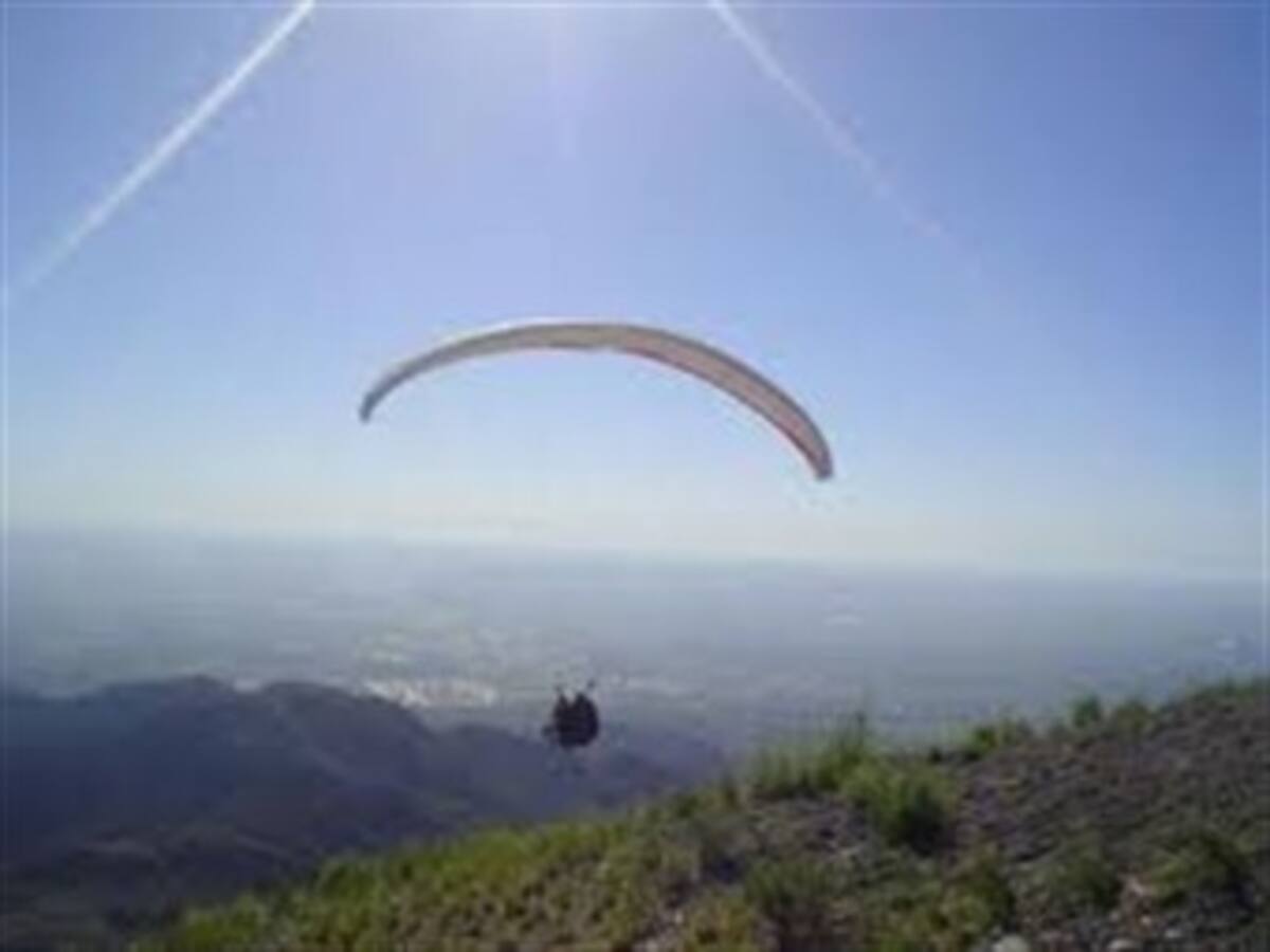 Muere parapente en el alto de matasano, de Barbosa, Antioquia
