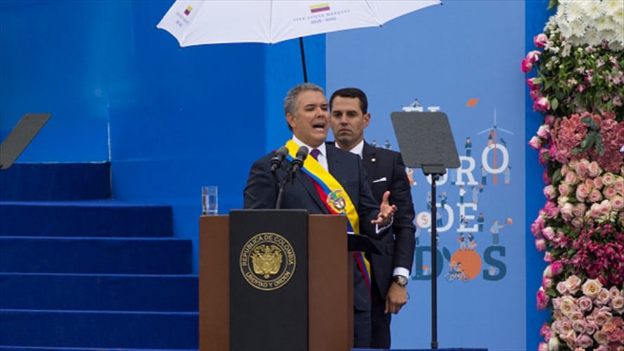 Duque asegura que sí apoya la consulta anticorrupción. Foto: Getty Images