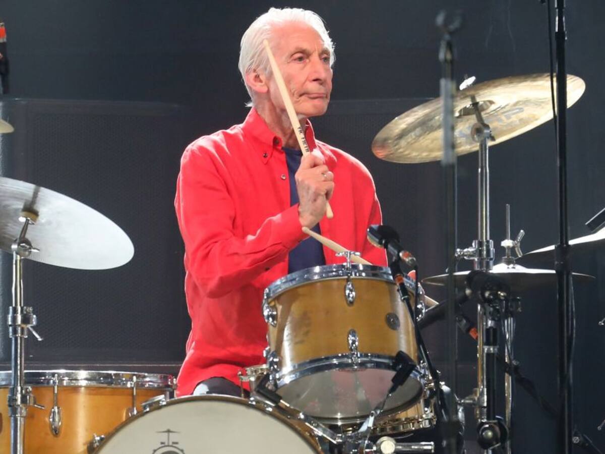 Luto en el rock: Falleció Charlie Watts, baterista de The Rolling Stones