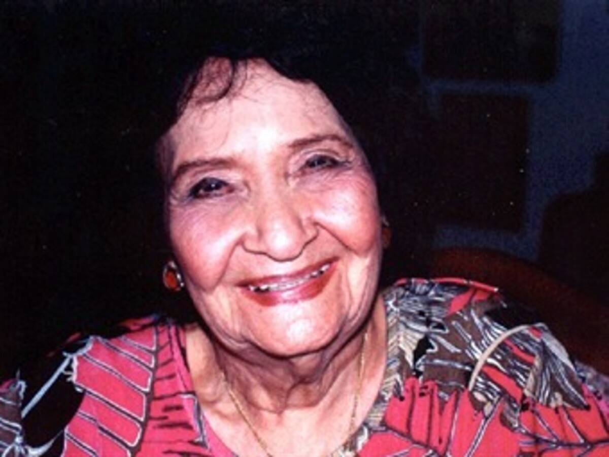 Esthercita Forero sufrió un accidente