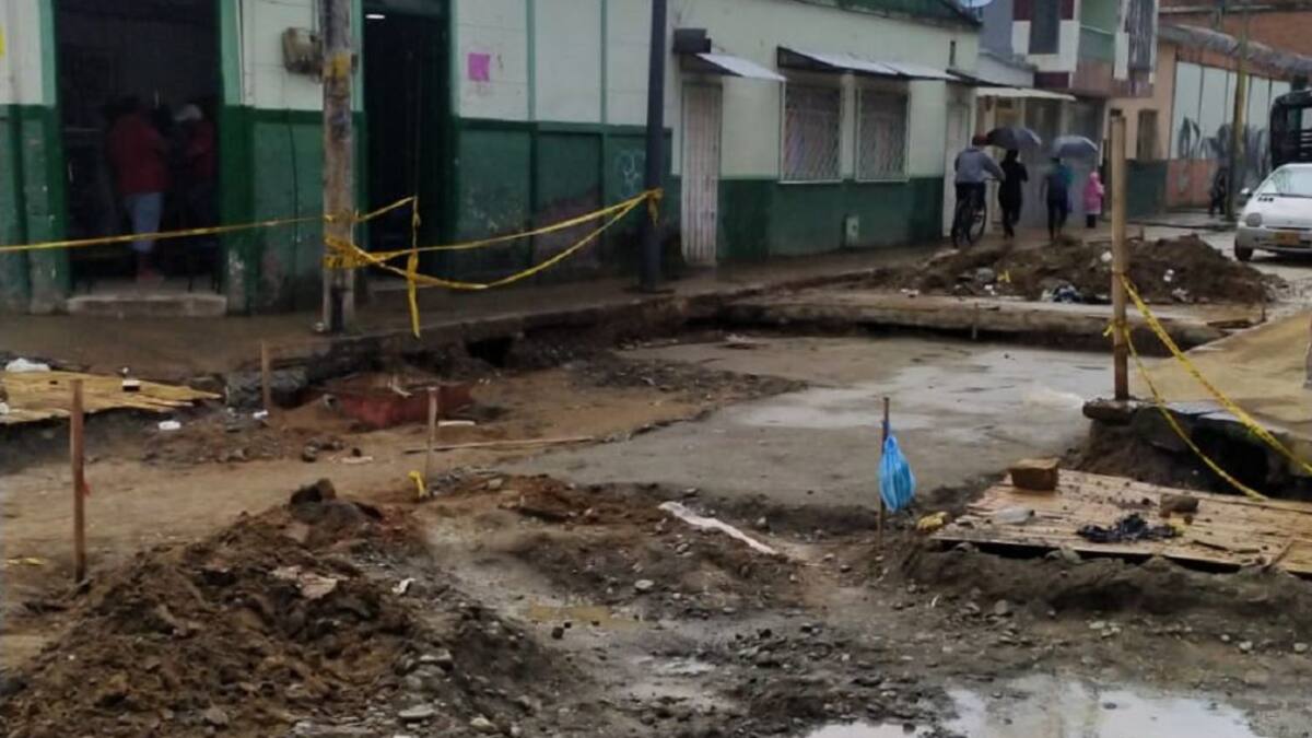 Informe obras carrera 24 Calarcá, Quindío