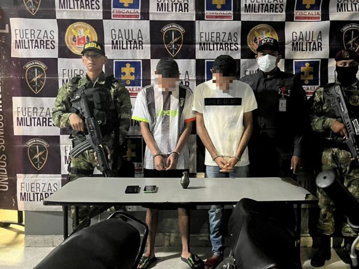 Capturan a dos presuntos miembros de ‘Los Costeños’ en Malambo, Atlántico