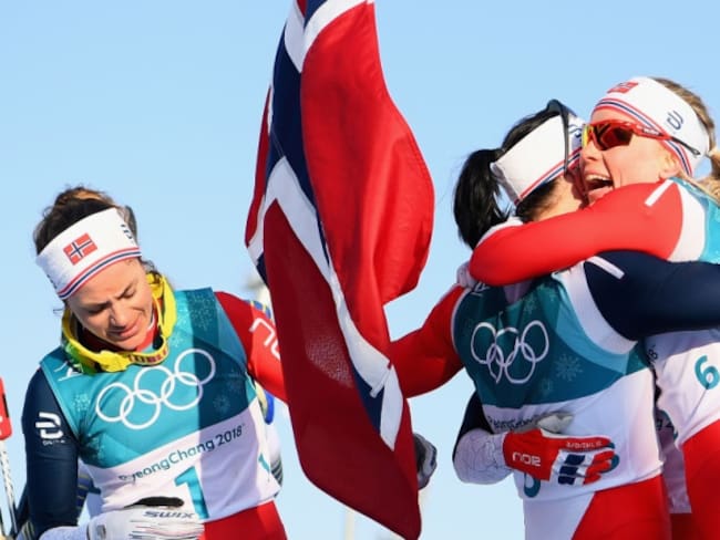 Noruega conquistó el medallero olímpico en Pyeongchang 2018