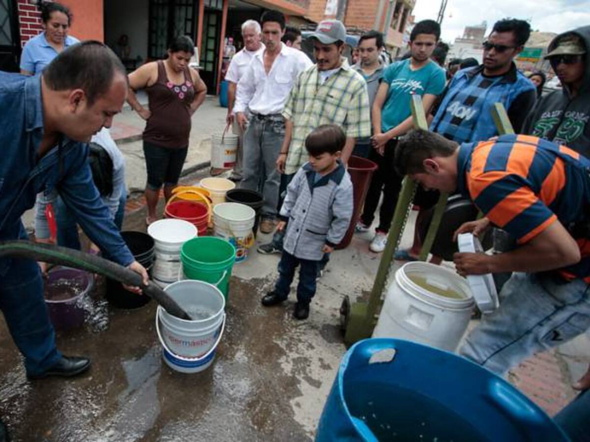 No hay agua en la zona rural de Cúcuta