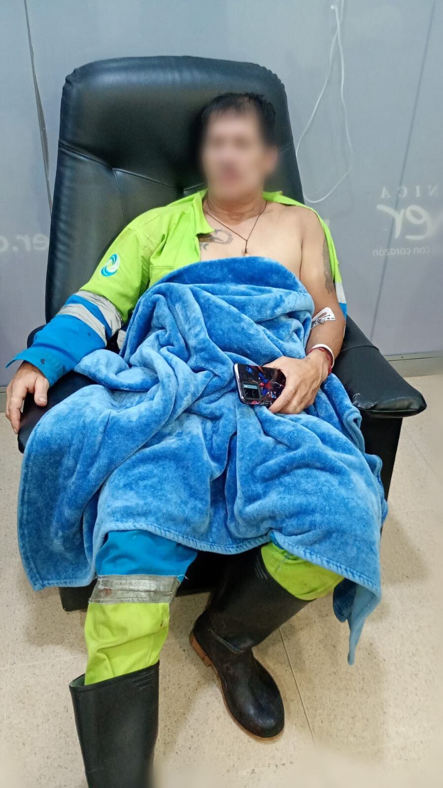 Opeario agredido en Rionegro- foto alcaldía