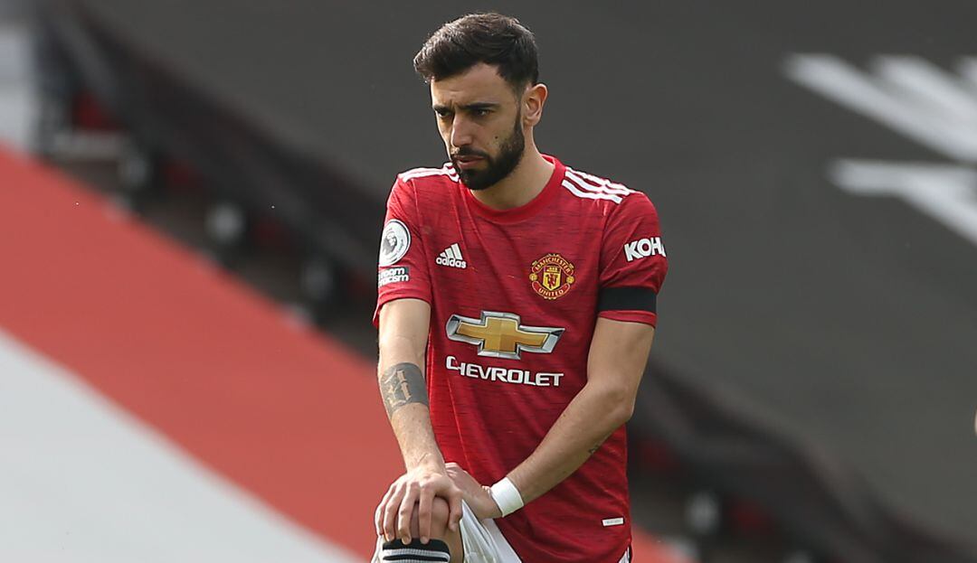 Bruno Fernándes, futbolista del Manchester United