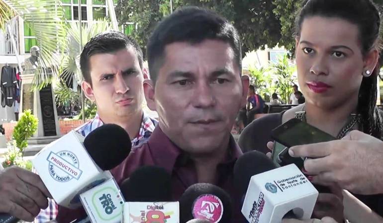 Alcalde de El Tarra, José de Dios Toro 