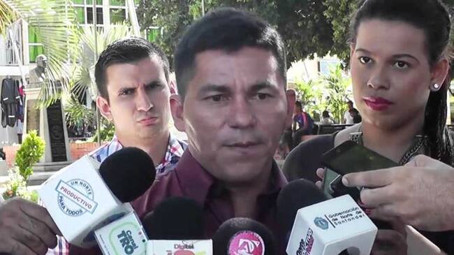 Alcalde de El Tarra, José de Dios Toro