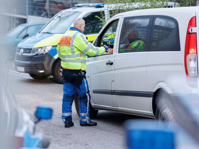 Detención de un vehículo por exceso de velocidad en la Unión Europea.
(Foto:    Julian Rettig/picture alliance via Getty Images)