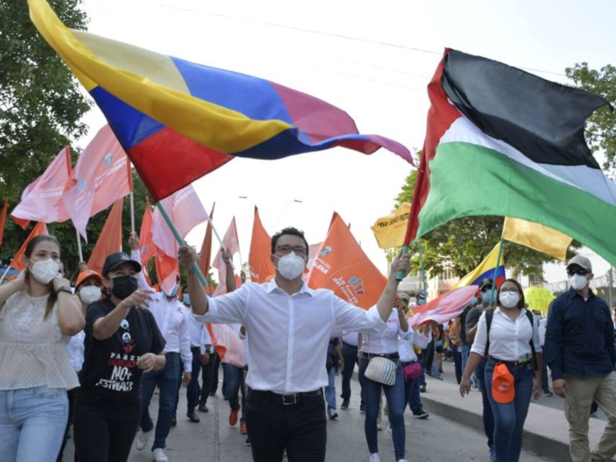 Marchamos contra las masacres y los bloqueos del Gobierno de Duque: Caicedo