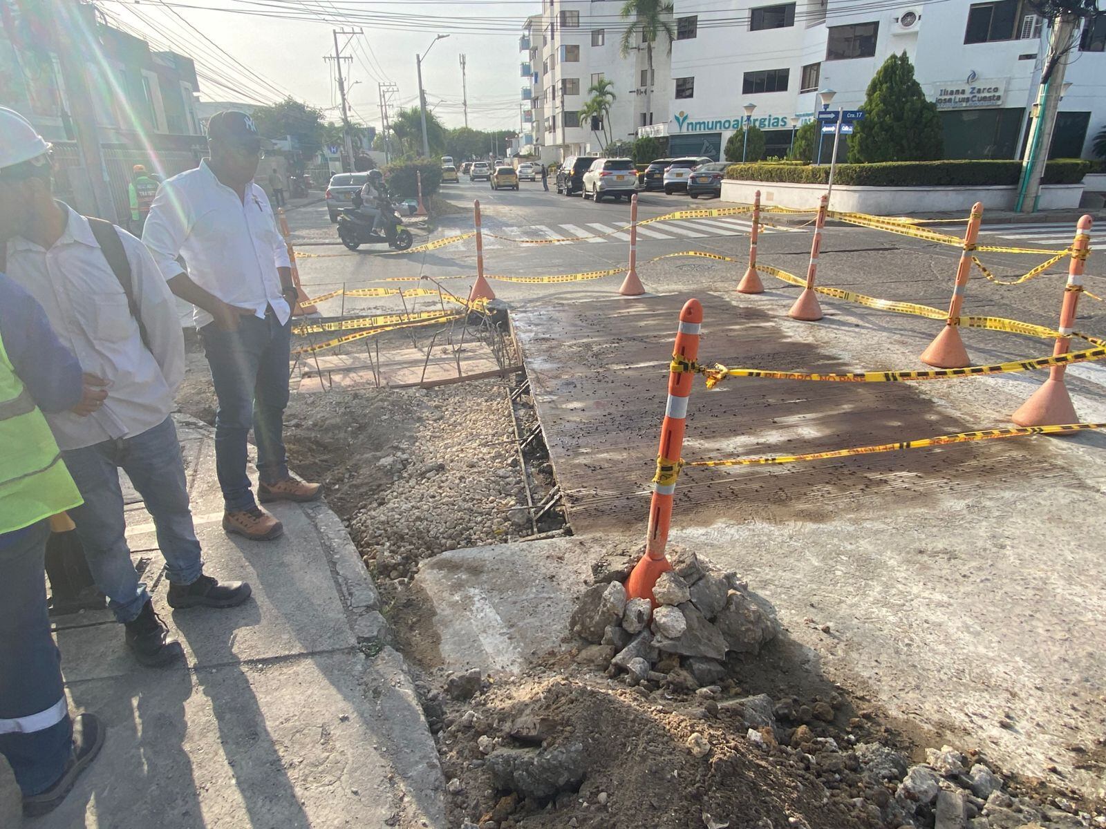 Rehabilitación de la avenida Jiménez, en Manga: se recomienda uso de la Calle Real