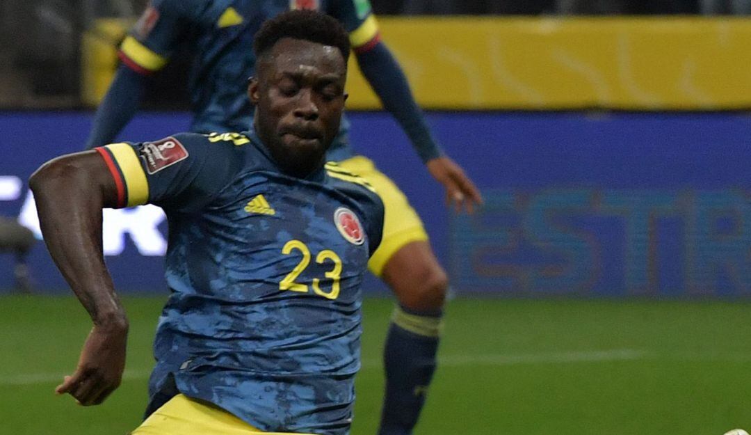 Dávinson Sánchez con la Selección Colombia en 2021