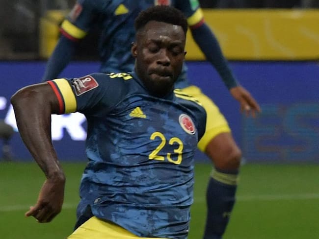 Dávinson Sánchez con la Selección Colombia en 2021