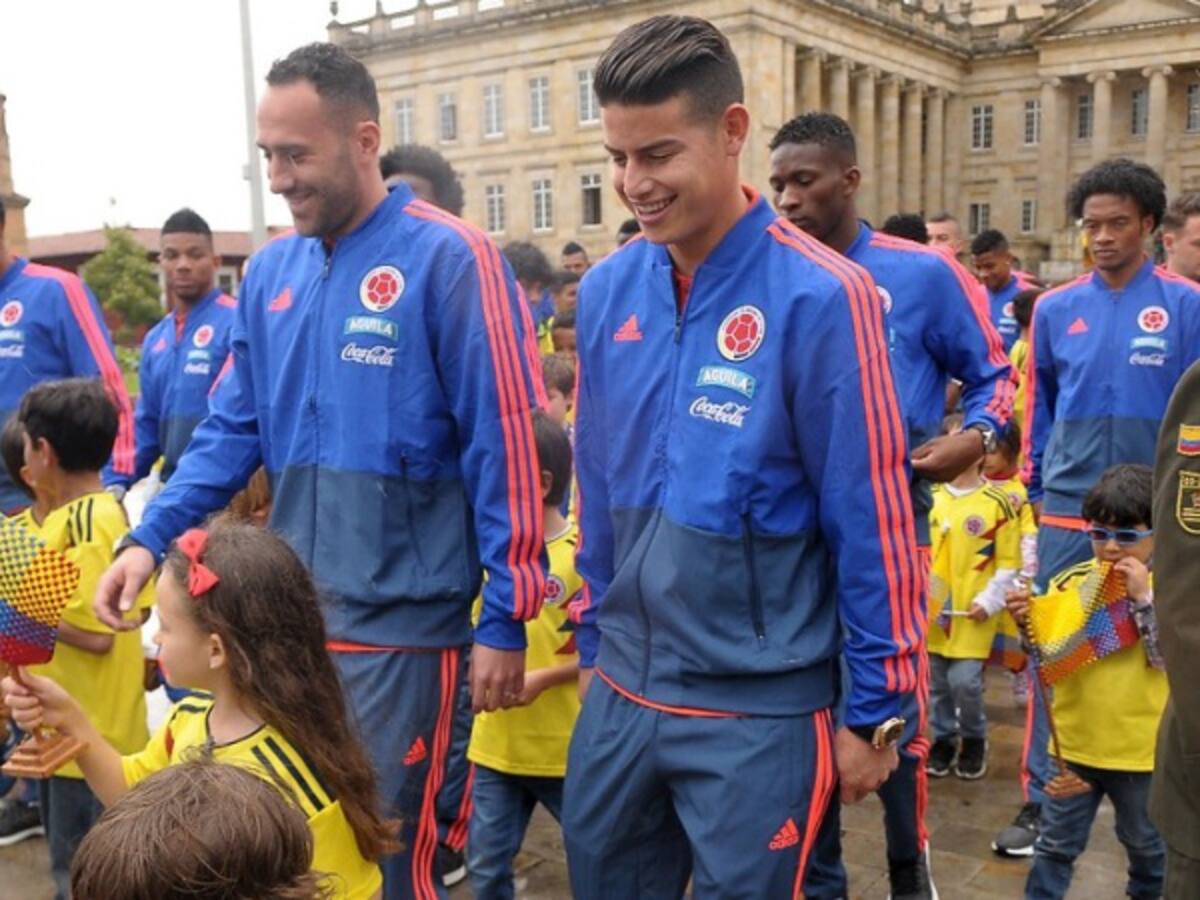 Así fue la visita de la Selección al Palacio de Nariño