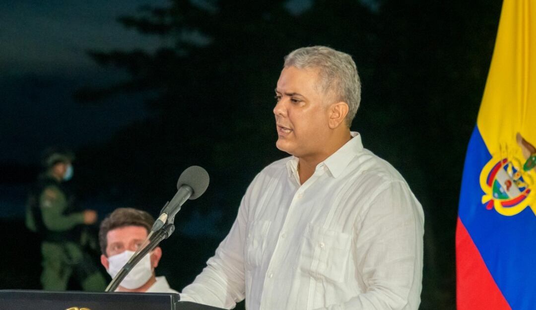 Presidente Iván Duque. Cortesía: Presidencia