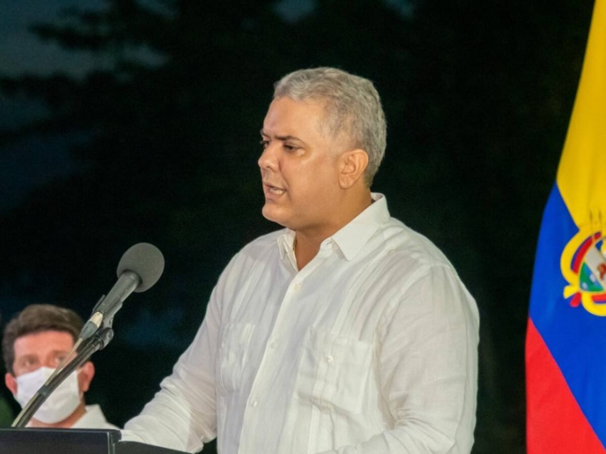 Duque divulgó ley de abanderamiento en Barranquilla