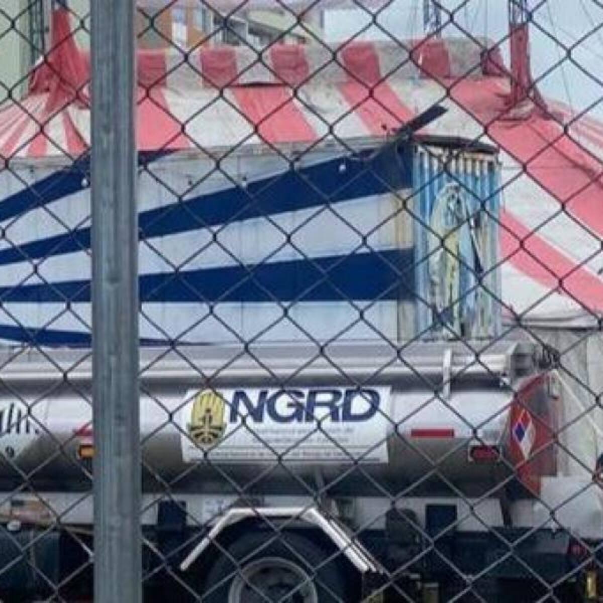 ¿Qué hacía un carro tanque de la UNGRD en un circo en Pasto?