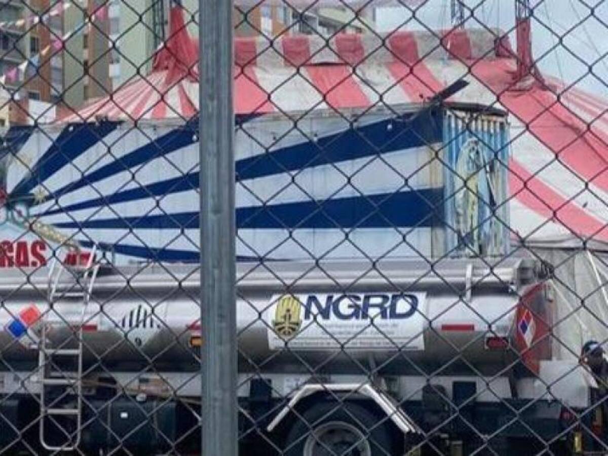 ¿Qué hacía un carro tanque de la UNGRD en un circo en Pasto?