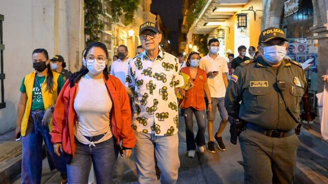 En los corredores se busca garantizar que la dinámica turística sea favorable en materia de aseo, espacio público y seguridad