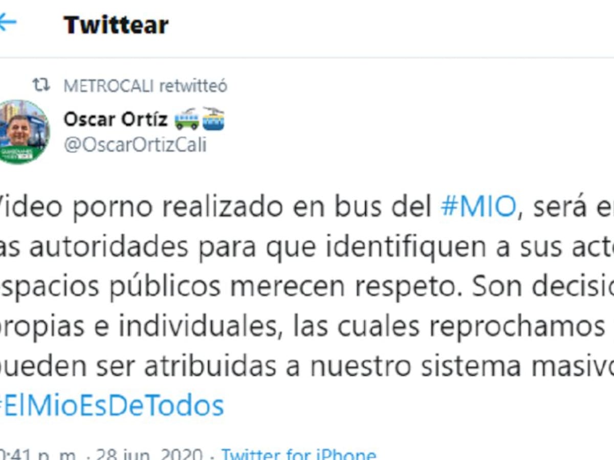 Metrocali investiga video porno grabado en uno de sus buses