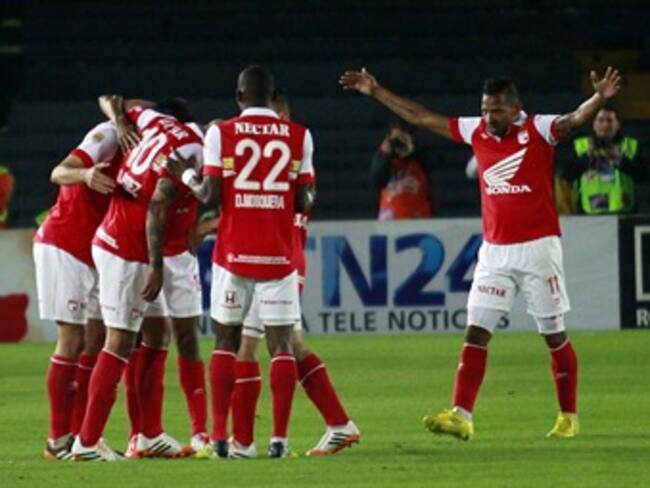 Santa Fe venció 1-0 a Nacional en el arranque de semifinales