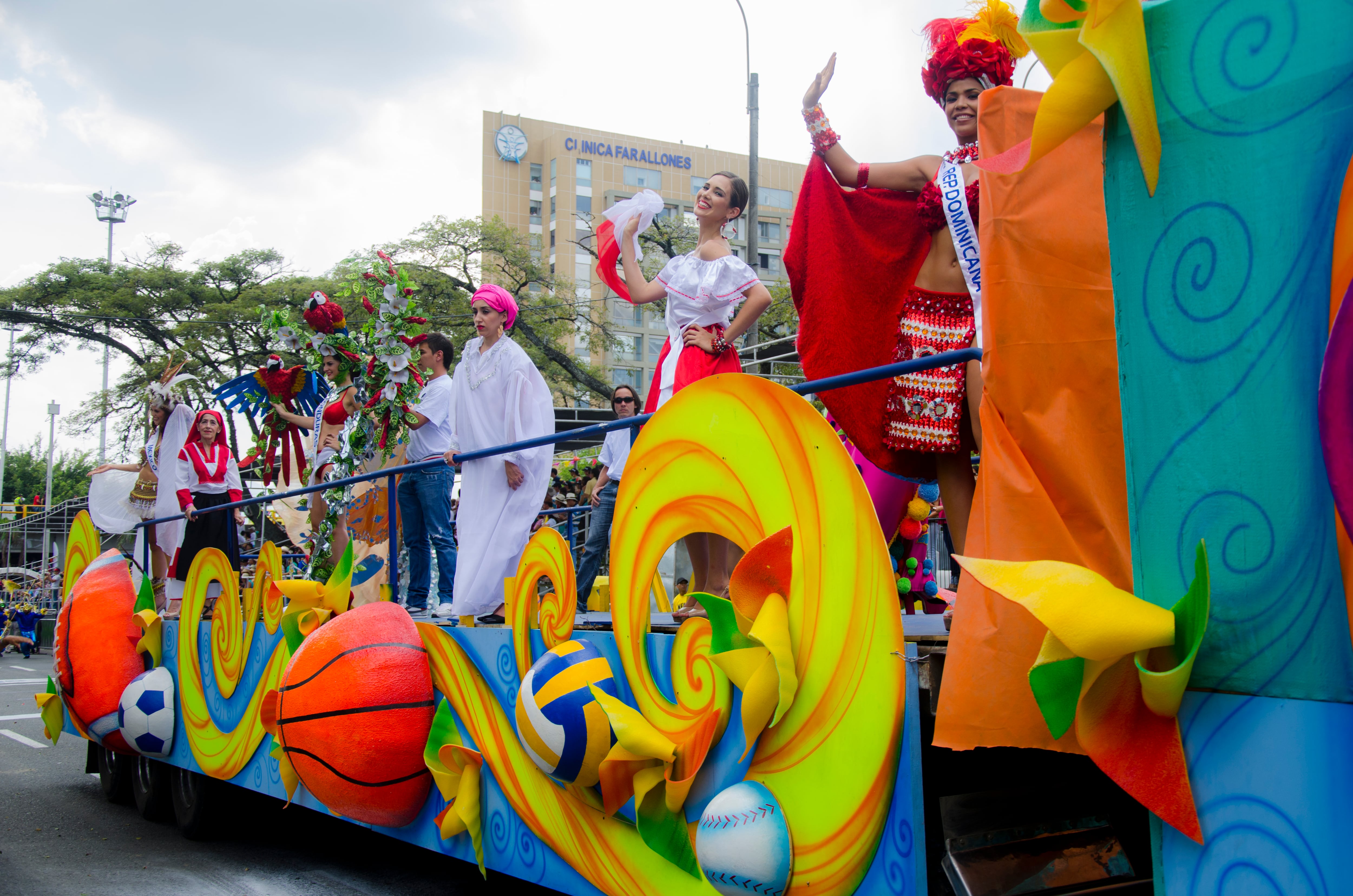 Carroza en la Feria de Cali (Getty Images)