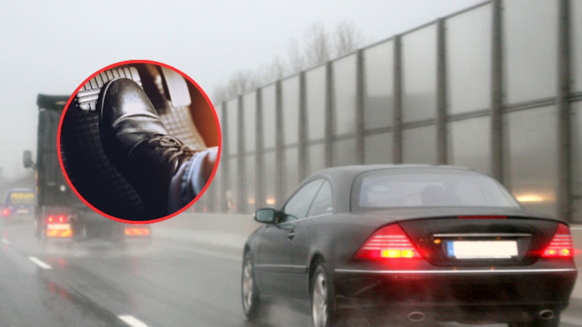Esta es la forma correcta para frenar un carro durante la lluvia: evite riesgos