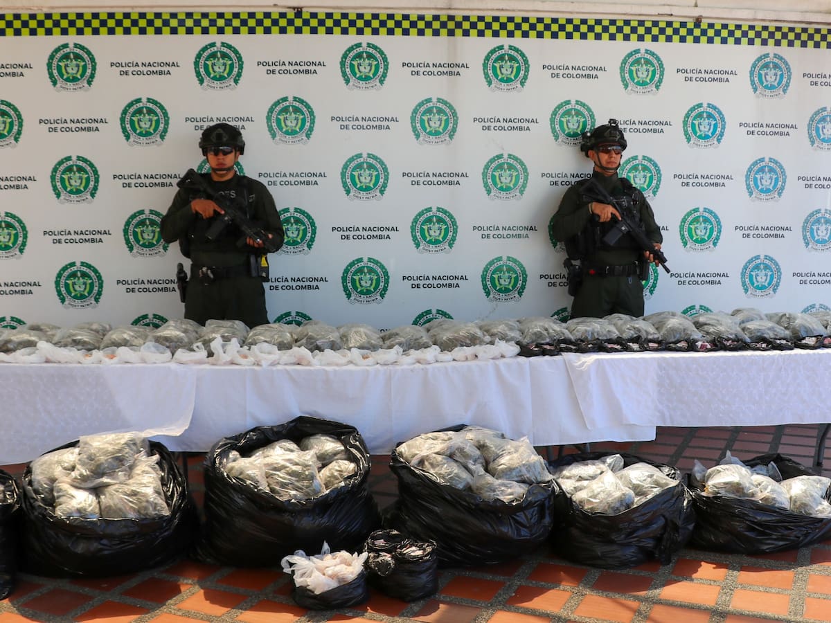 Incautan en Dosquebradas 200 kilos de marihuana que habrían llegado desde Cauca