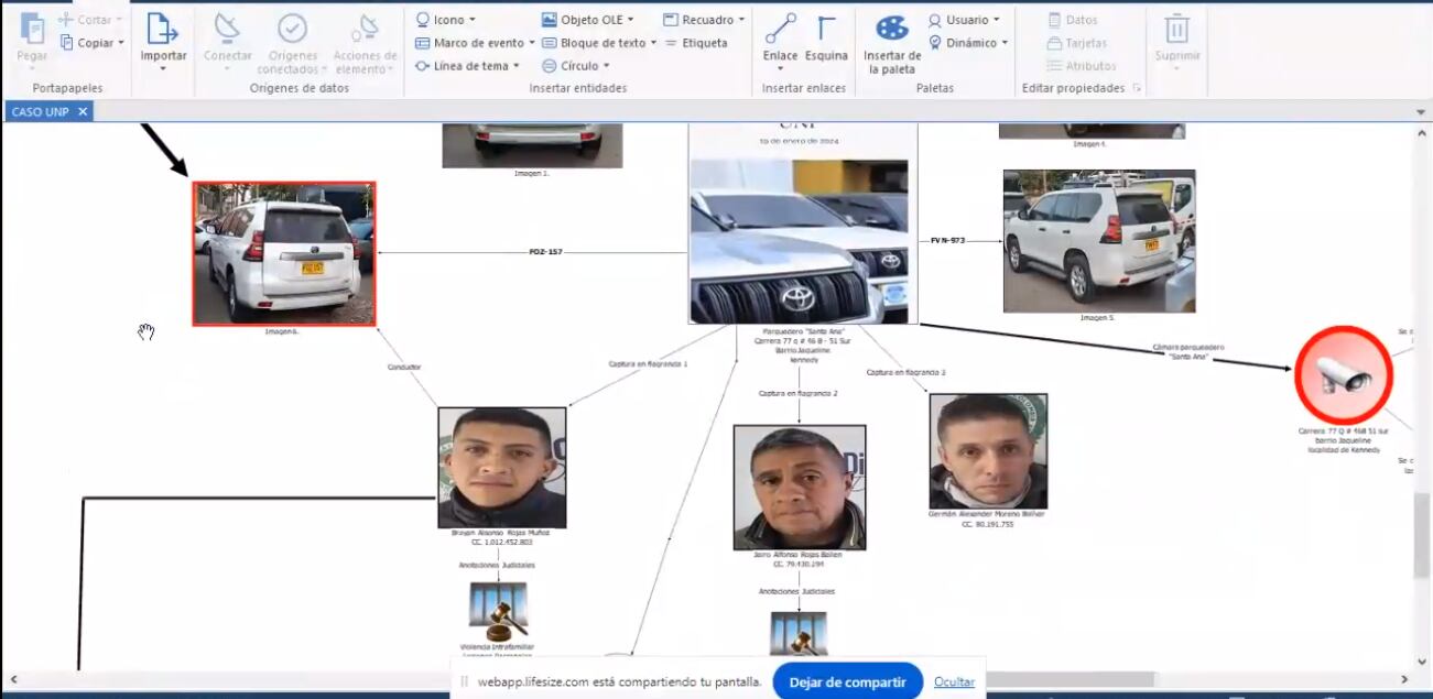 Estos son los tres detenidos por el robo de 16 camionetas blindadas en Bogotá