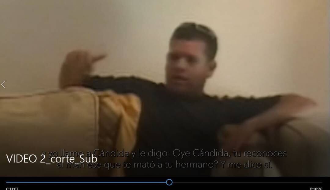 Osman Ruiz relata que supuestamente, algunas de las víctimas conocían al sicario que asesinó a Hugo Maduro FOTO CARACOL RADIO