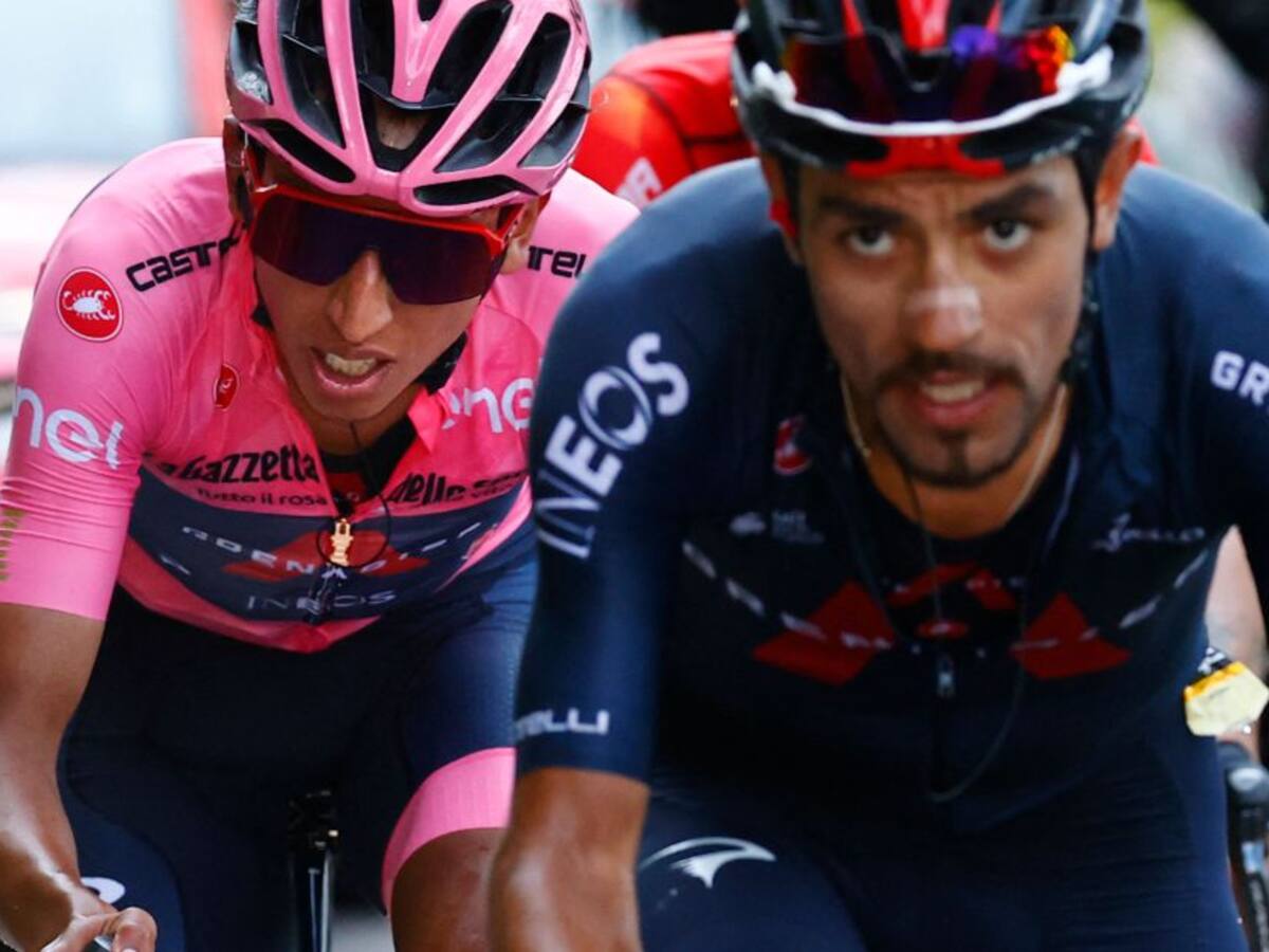 Radamel Falcao se une a elogios a Dani Martínez tras ayuda a Egan Bernal