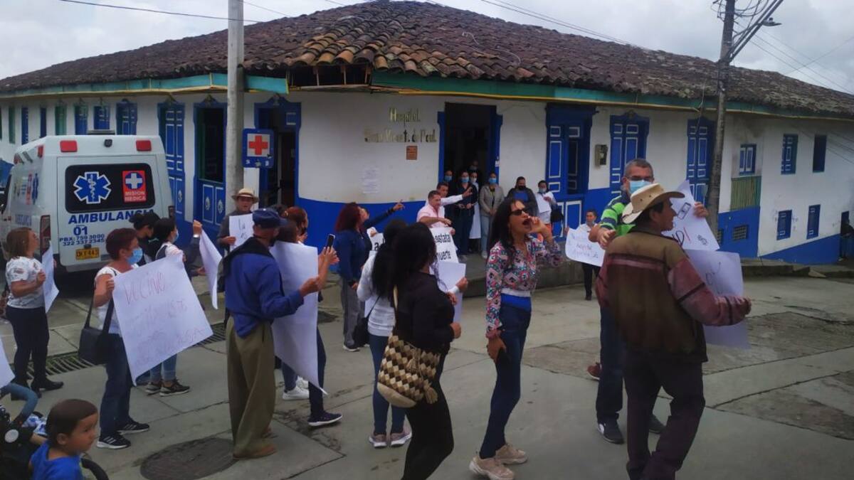 Marcha hospital, Salento, Quindío