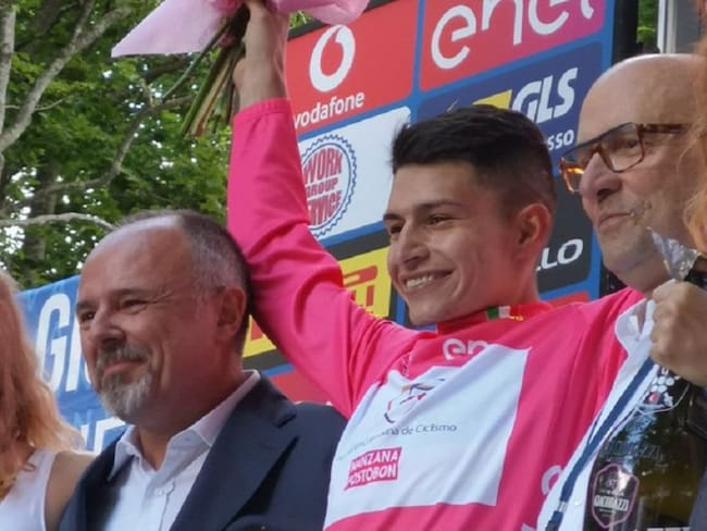 Un colombiano es el líder del Giro de Italia Sub 23