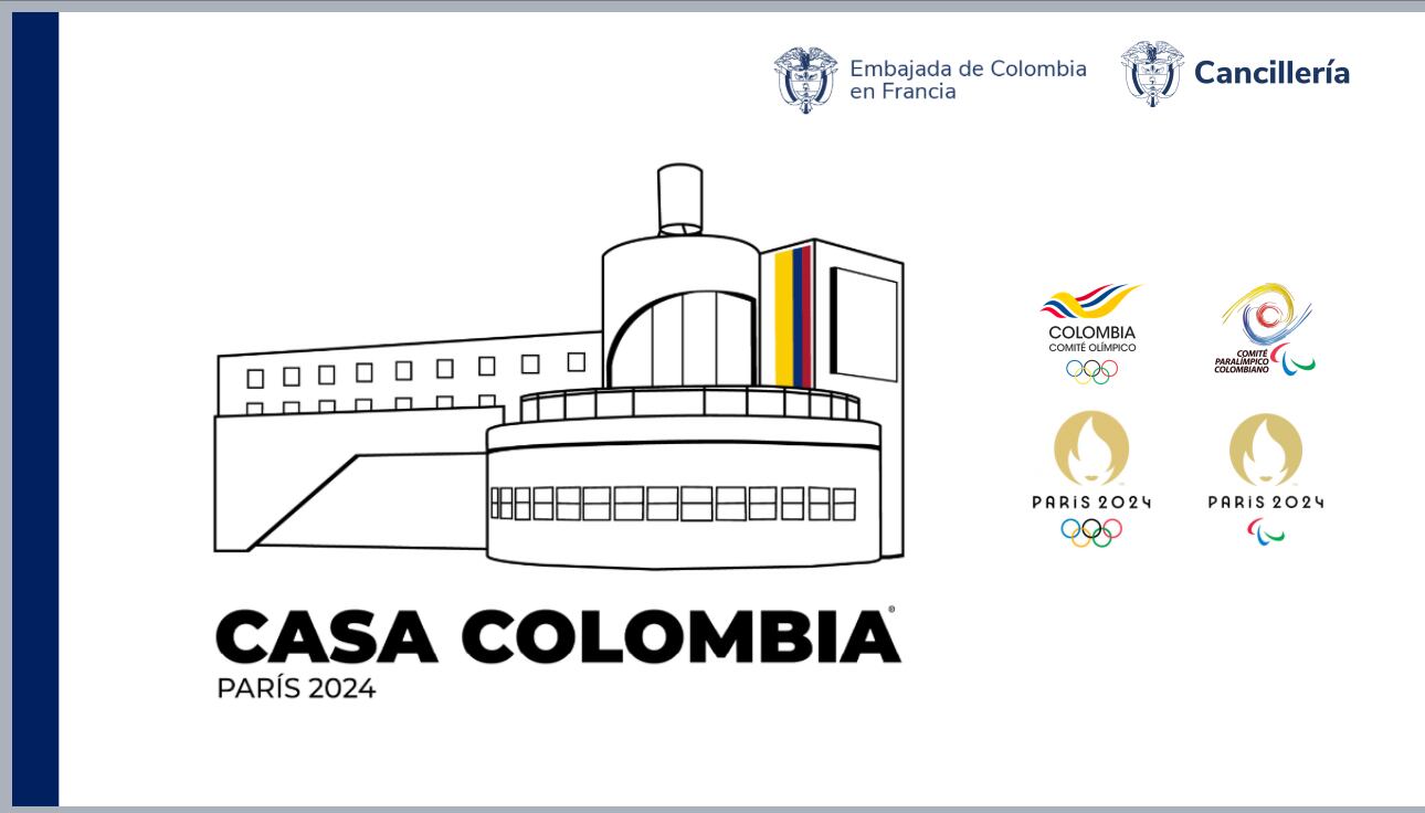 ‘Casa Colombia’ de los Juegos Olímpicos. Foto: Cortesía Cancillería.