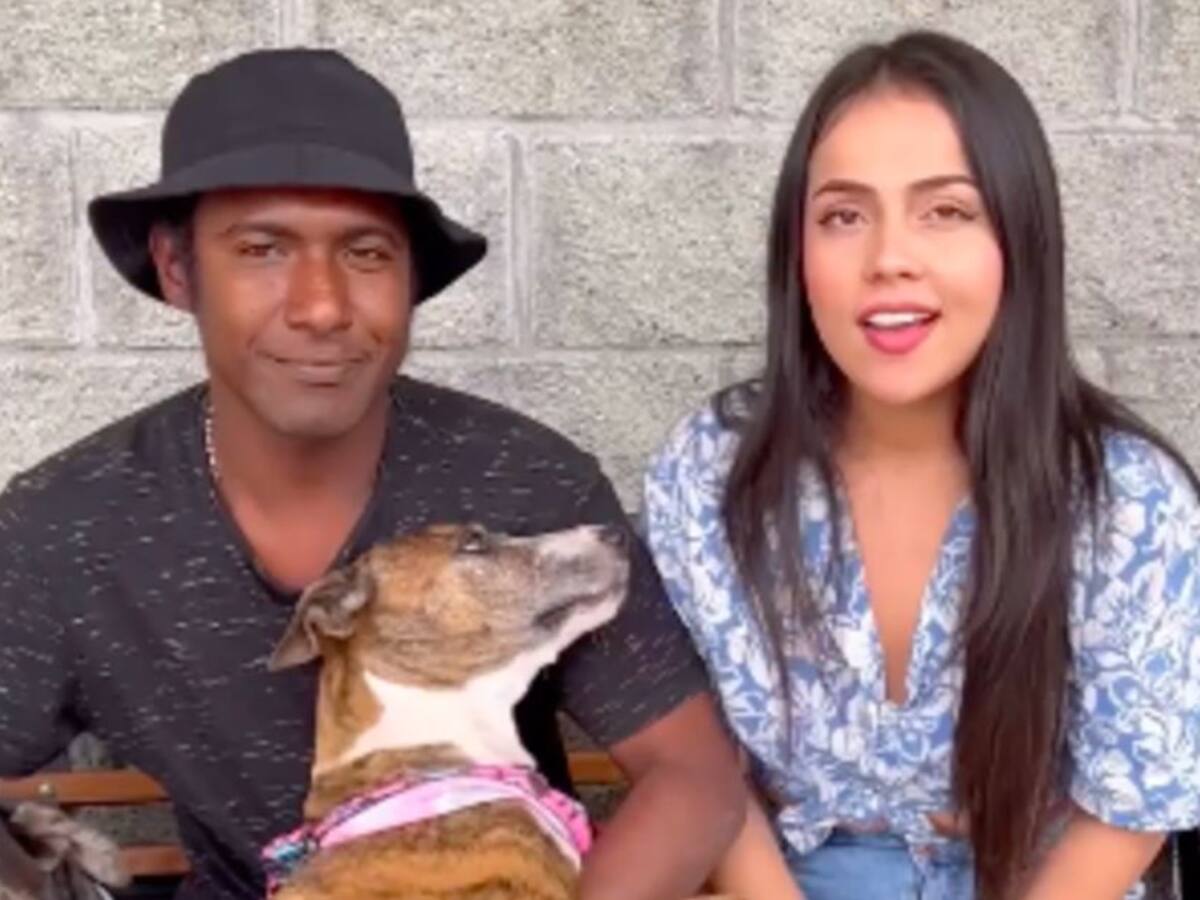 Aida Cortés premió a habitante de calle que celebró cumpleaños a sus perros