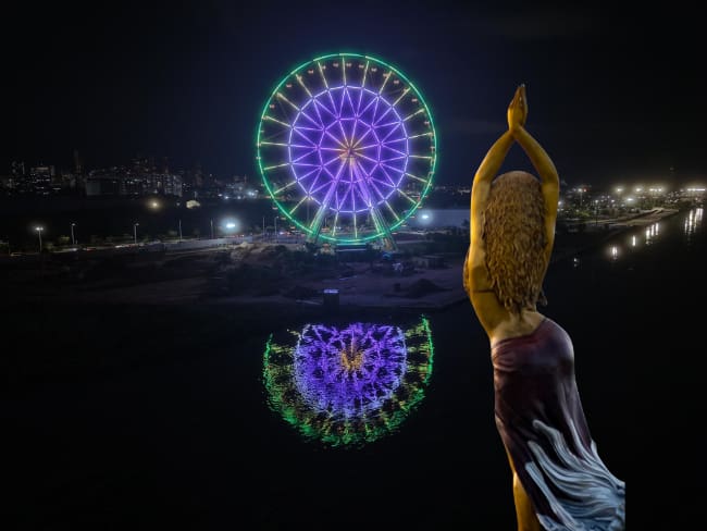 ¿Cuánto cuesta subir a la Luna del Río en Barranquilla? Pasos y link para comprar la boleta. Crédito: X @AlejandroChar