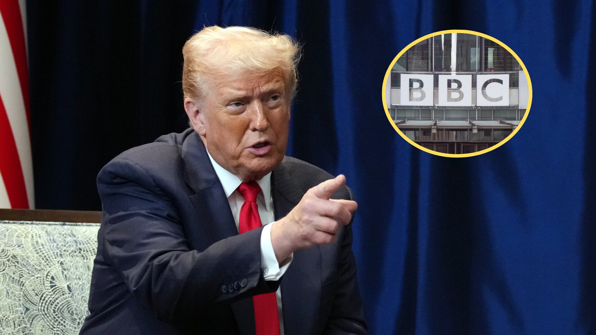 Donald Trump. Foto: Andrew Harnik/Getty Images.
BBC. Foto: Getty Images.