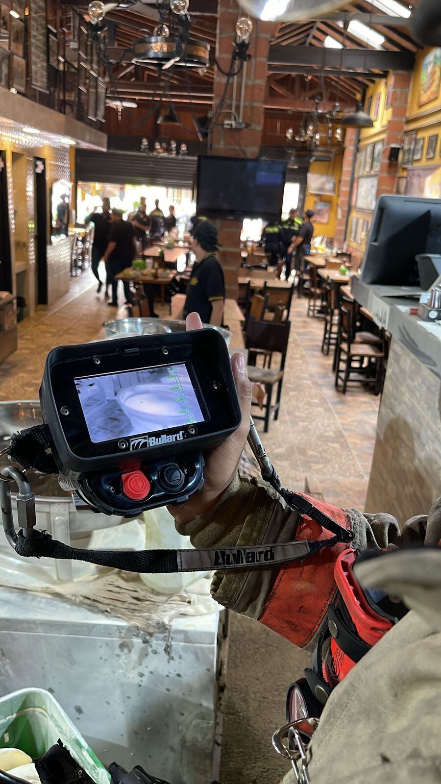 Incendio en Itagüí, Antioquia. Foto: cortesía.