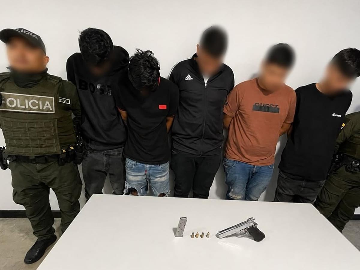 Policía Metropolitana captura banda de atracadores