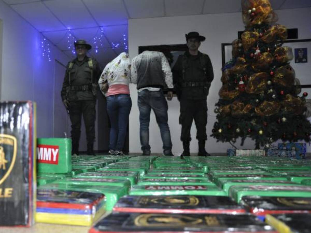 Incautan cargamento de cocaína en las vías del Quindío