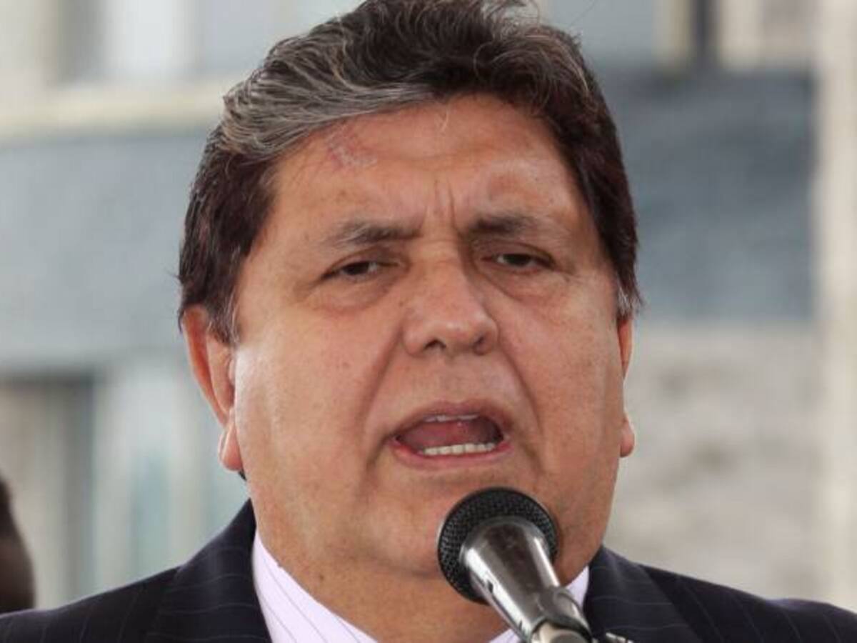Expresidente de Perú Alan García solicita asilo político a Uruguay