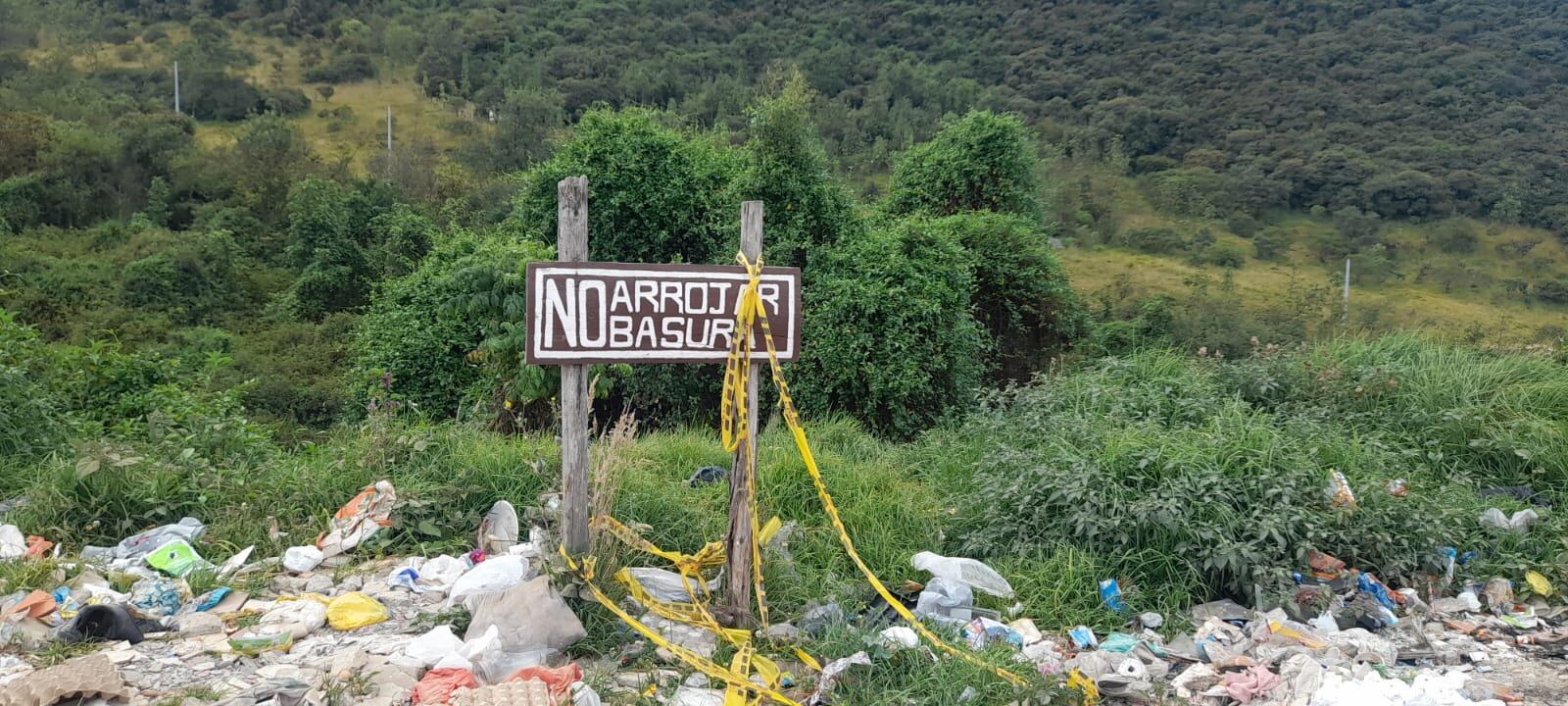 Sector donde fue encontrada la víctima